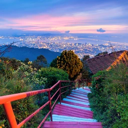 George Town Colorful Bridge